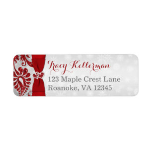 Return Address Label 1 Wrapped in Love