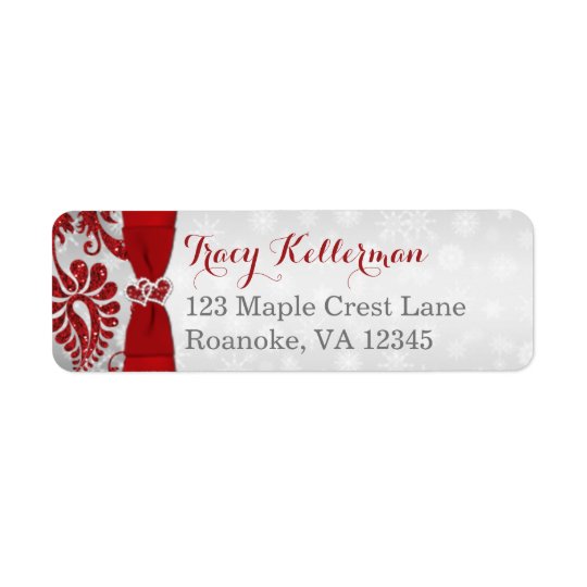 Return Address Label 1 | Wrapped in Love