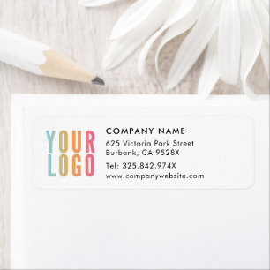 Return Address Label Business Logo