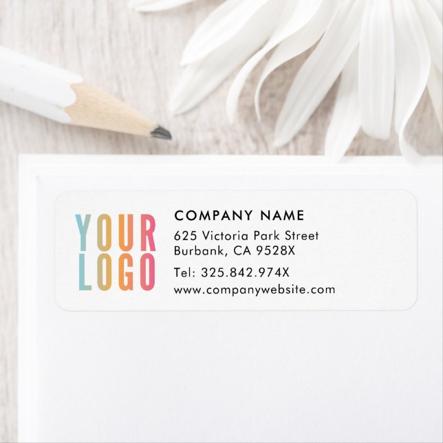 Return Address Label Business Logo  (Insitu)