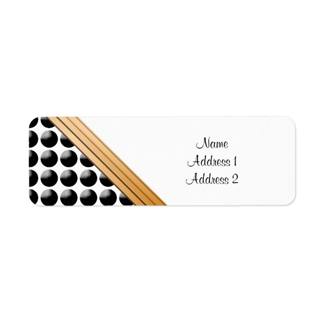 Return Address Label Dotted Delight (Front)