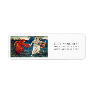 RETURN ADDRESS LABEL : LOVE LEADING THE PILGRIM