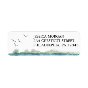 Return Address Label Mountain Lake