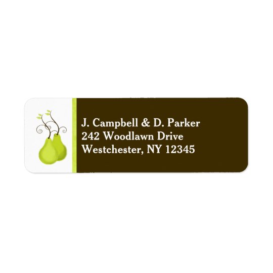 Return Address Label | Perfect Pair