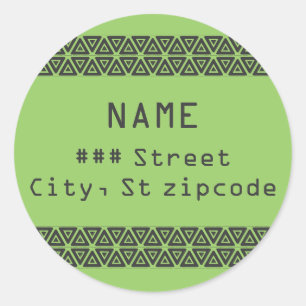 return address label - personalise