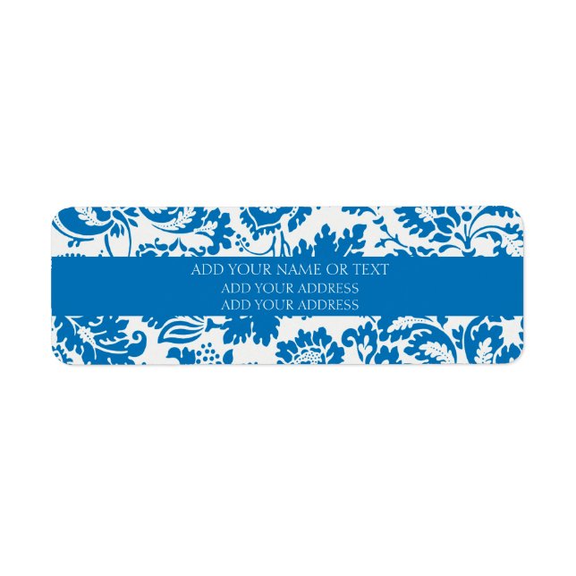 RETURN ADDRESS LABEL : WILLIAM MORRIS (Front)