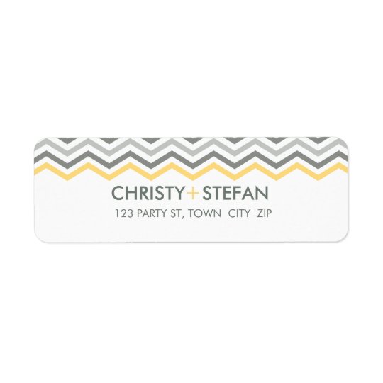 RETURN ADDRESS LABELS :: chevron1 1