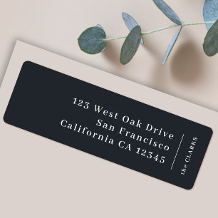 Return Address Labels   Modern Mailing Stickers