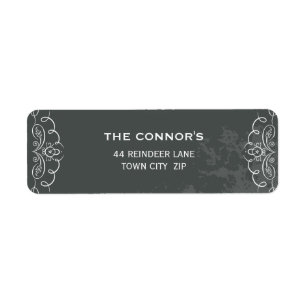 RETURN ADDRESS LABELS :: sending christmas joy 3