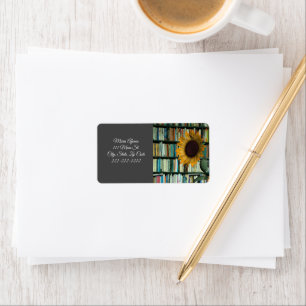 Return Address Labels Sunflower Books