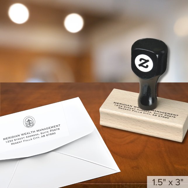 Return Address Logo Customisable Any Profession Rubber Stamp (Creator Uploaded)