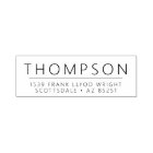 Return Address Minimalist Modern Wedding Custom