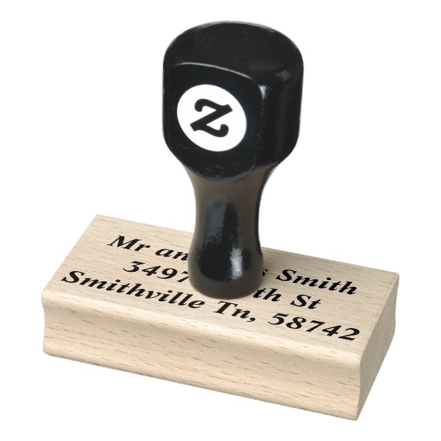 Return Address Rubber Stamp (Stamp)