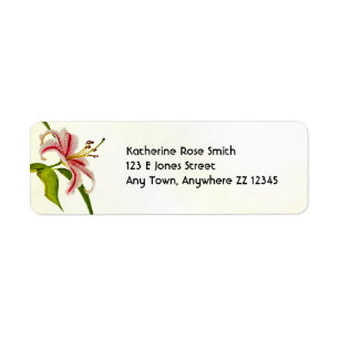 Return Address:  Star Lily Floral Photography Address Label