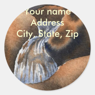Return Address Sticker