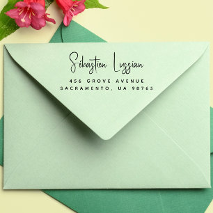 Return Address Wedding Self-inking Stamp