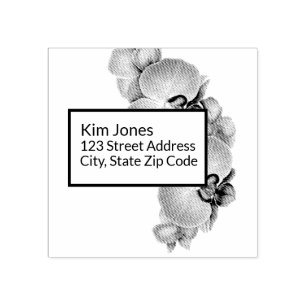 Return Address Wood Art Stamp