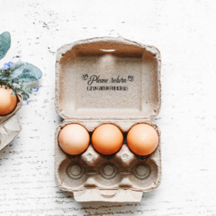 Return Carton Egg Carton Stamp