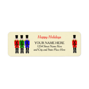 Return Labels, Nutcracker Sweet Collection Address Label