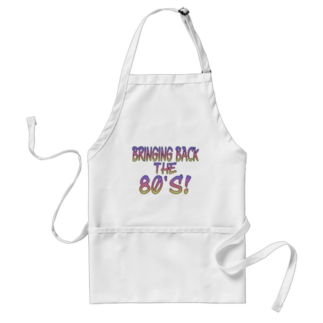 Return Of The 80's Standard Apron (Front)
