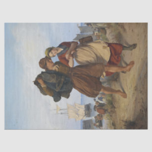 Return of the Fisherman (by Rudolf Jordan) Tissue Paper