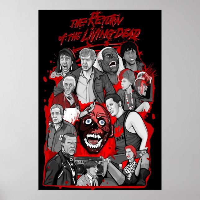RETURN OF THE LIVING DEAD POSTER (Front)