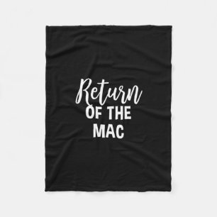 Return Of The Mac Happy Thanksgiving Funny Group M Fleece Blanket
