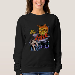 Return Of The Vampurr Cute Cat Cat  Cat Owner Hall Sweatshirt