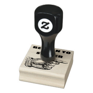 Return to sender rubber stamp