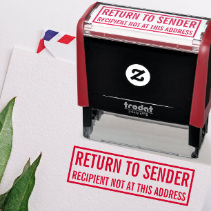Return To Sender Self-inking Stamp