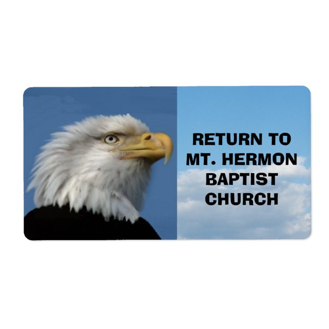 RETURN TO- SHIPPING ADDRESS LABEL (Front)
