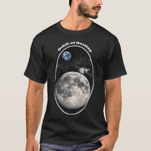 Return to the Moon with Spaceship and Earth URM T-Shirt