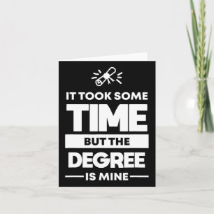 Returning Adult College Graduation Gifts  Card
