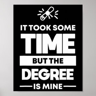 Returning Adult College Graduation Gifts  Poster