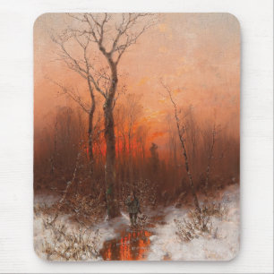 Returning Home at Sunset – Désiré Thomassin Mouse Pad