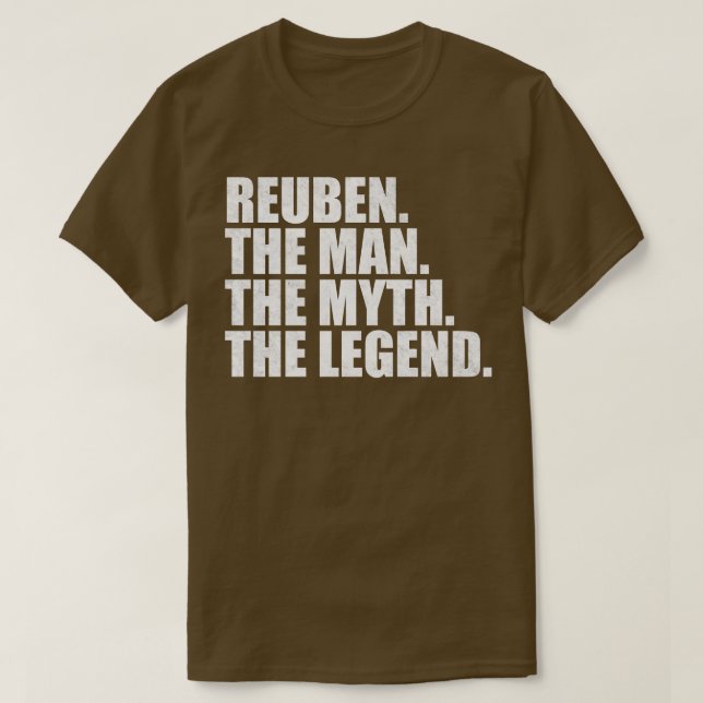 ReubenReuben Name Reuben given name T-Shirt (Design Front)