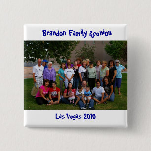 Reunion 2010 15 cm square badge