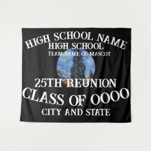 Reunion 40th 50th 55th 60th 65th 70th tapestry