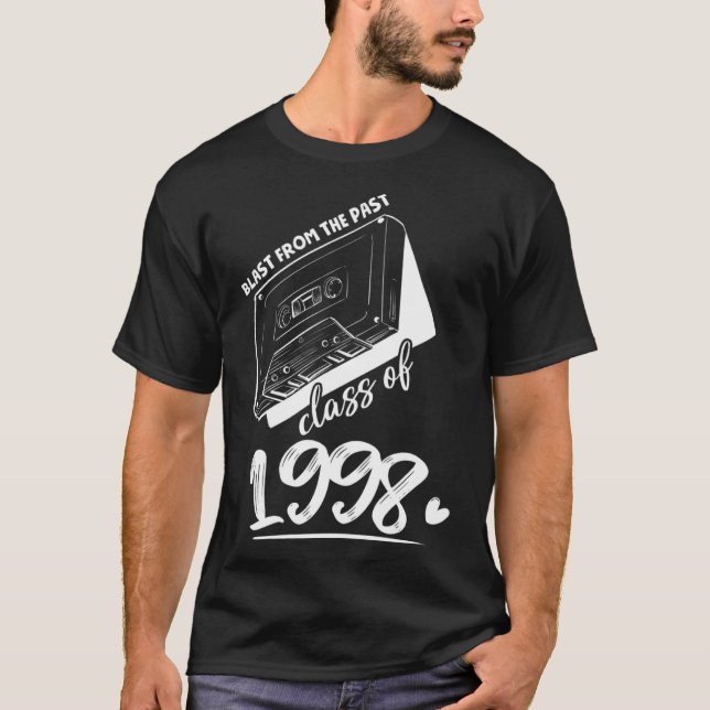 Reunion Class of 1998 School Graduation Blast From T-Shirt (Front)