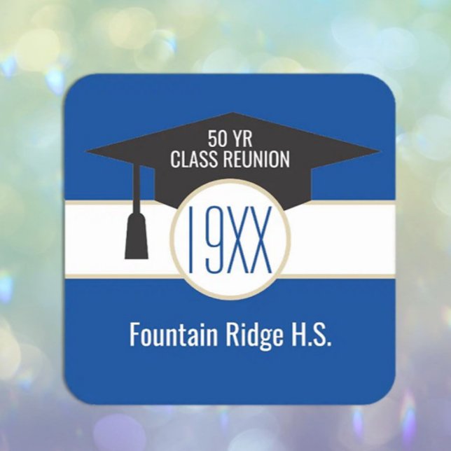 Reunion! Custom class reunion coaster (Creator Uploaded)