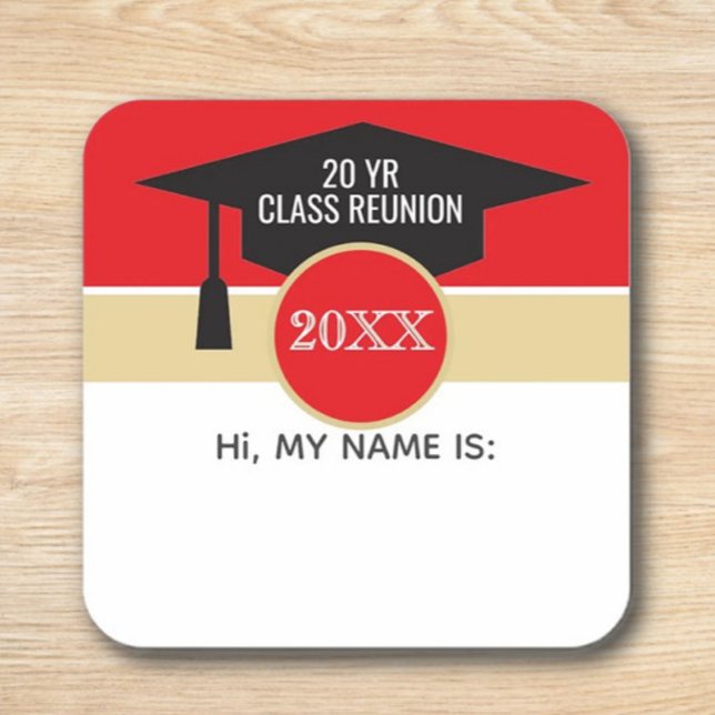 Reunion! Custom class reunion name tag (Creator Uploaded)