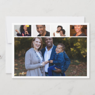 Reunion DIY5 photo   Family get together Thank You Card