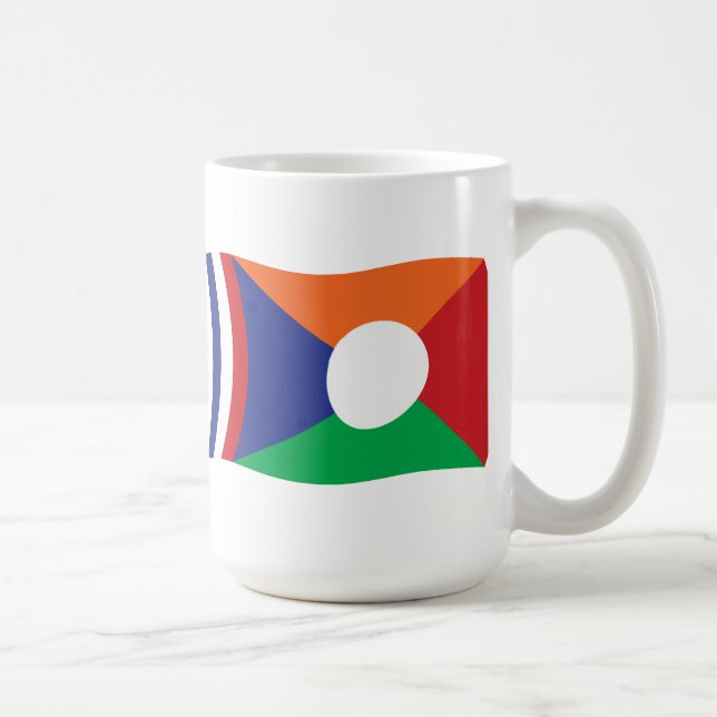 Reunion Flag Mug (Right)