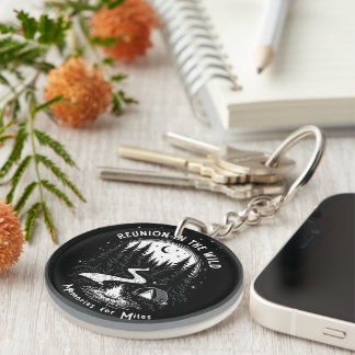 Reunion in the Wild Key Ring