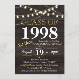 Reunion Invitation - Any Year!