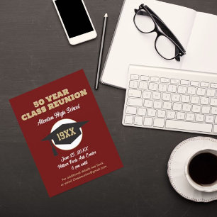 Reunion Invite! Custom Class Reunion Postcard