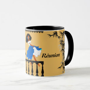 Reunion Island, Tropical France Mug