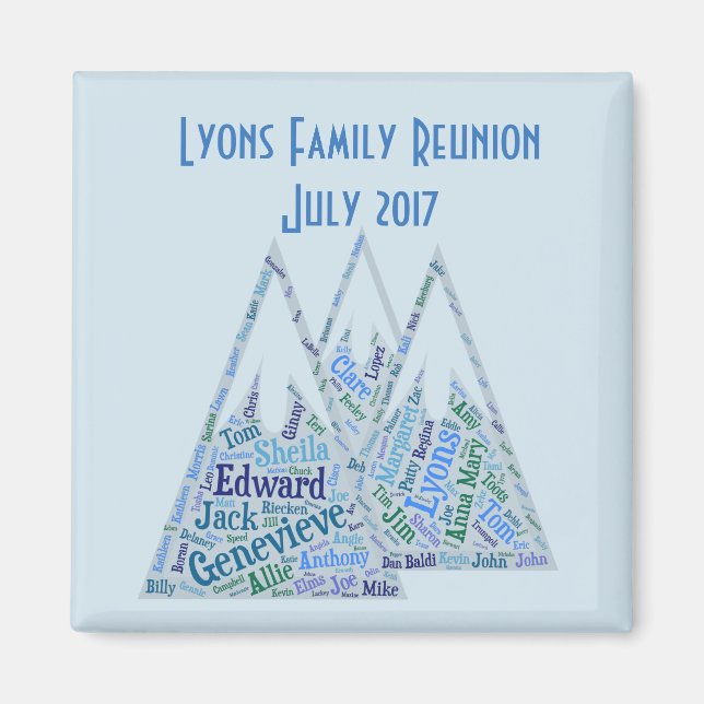 Reunion Magnet (Front)