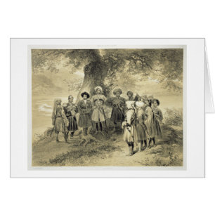 Reunion of Tcherkesse Princes, Sodja Valley, on th