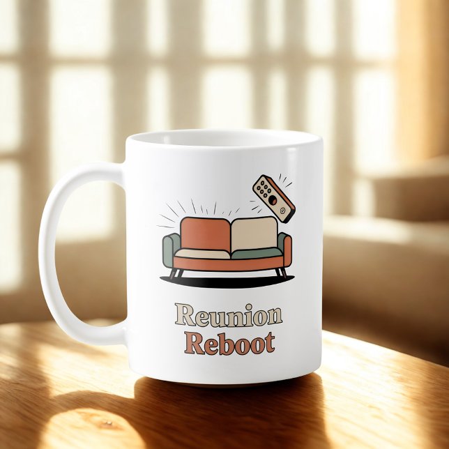 Reunion Reboot | Holiday Chaos Humor Coffee Mug (Creator Uploaded)